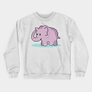 Pixel Elephant Parade Crewneck Sweatshirt